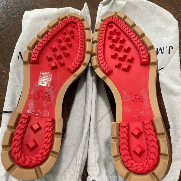 New Christian Louboutin derbi shoes in dark brown 44.5 EU - Picture 5 of 6